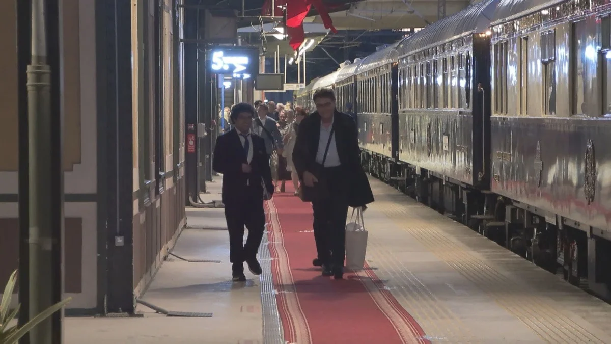 Orient Express treni İstanbul'a ulaştı