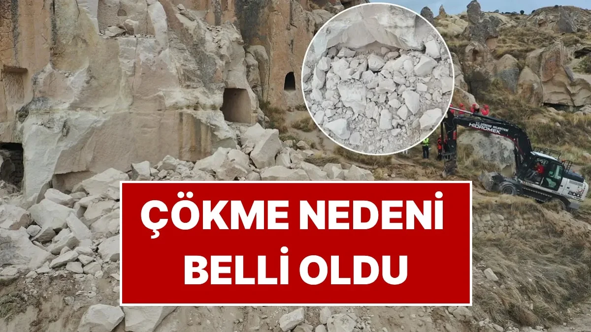 Peribacasının Çökme Nedeni Belli Oldu: Hayatını Kaybedenlerin Sayısı 3'e Yükseldi