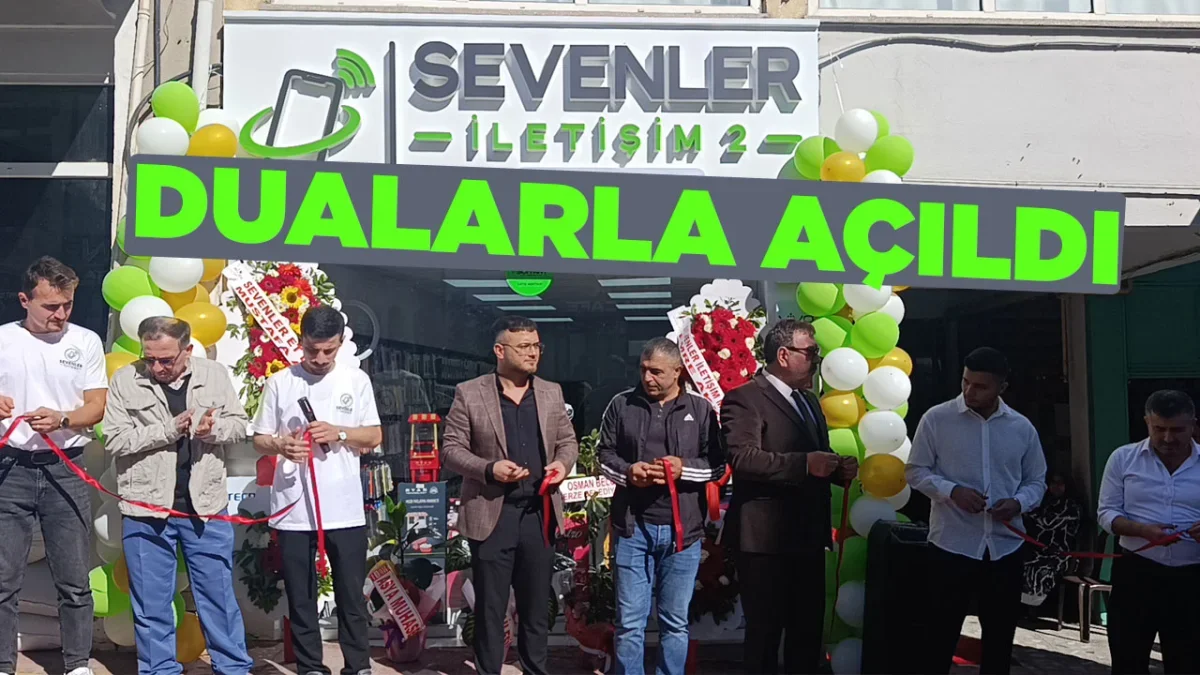 Sevenler İletişim Gerze’de Hizmete Açıldı