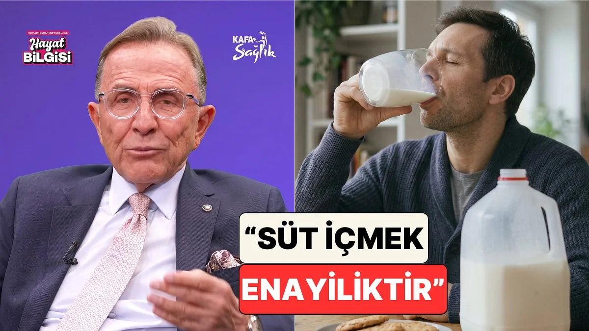 Prof. Dr. Osman Müftüoğlu Yetişkinlikte Süt Tüketimi Üzerine Konuştu: "Süt Yaşlandırır mı?"