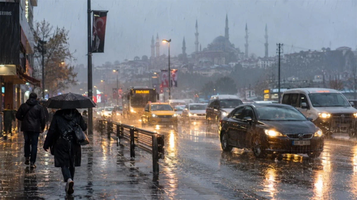 İstanbul için yeni sağanak uyarısı: Akşam saatlerine dikkat!