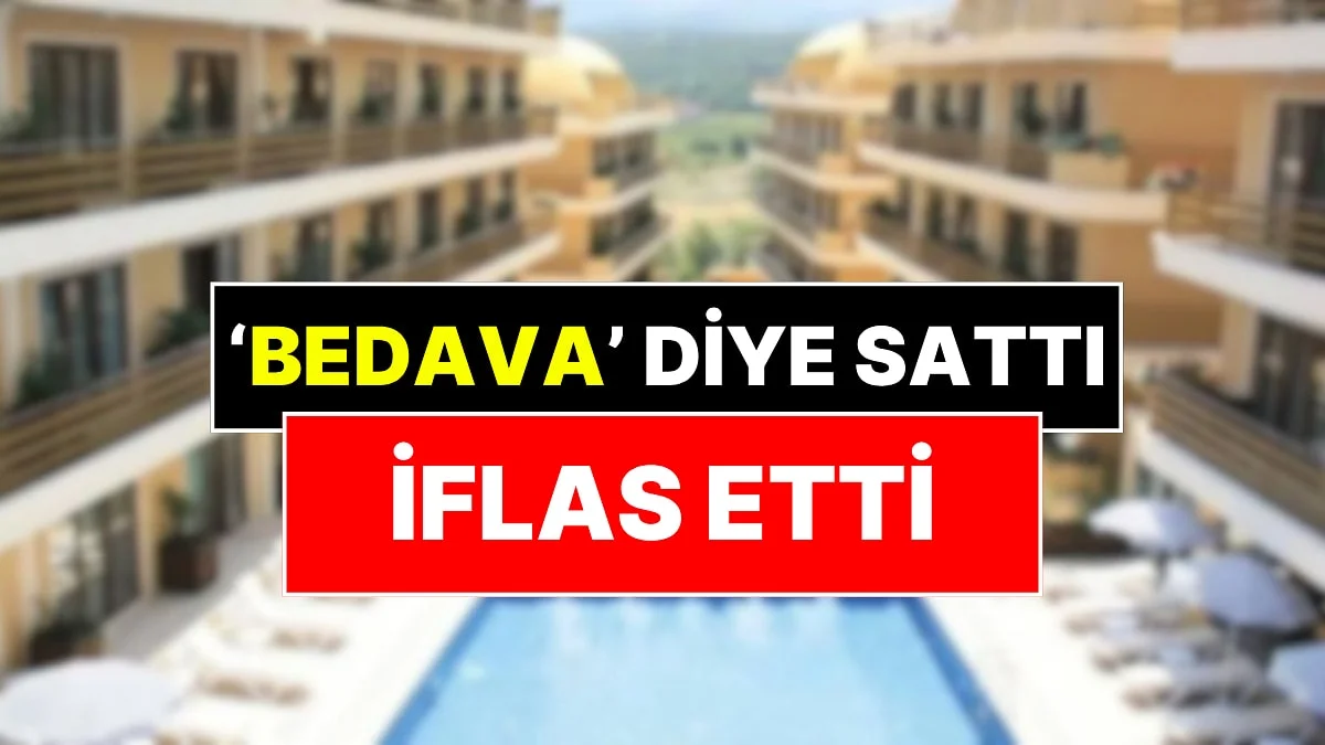 "Bedava Tatil Kazandınız" Diyerek Satmıştı: Şirket İflas Etti