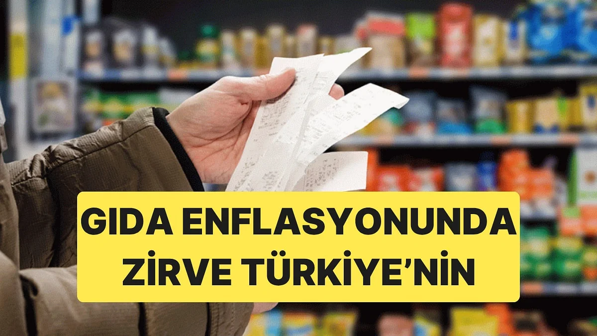Avrupa'da Market Fiyatları Karşılaştırıldı, Gıda Enflasyonunda Zirve Türkiye'de
