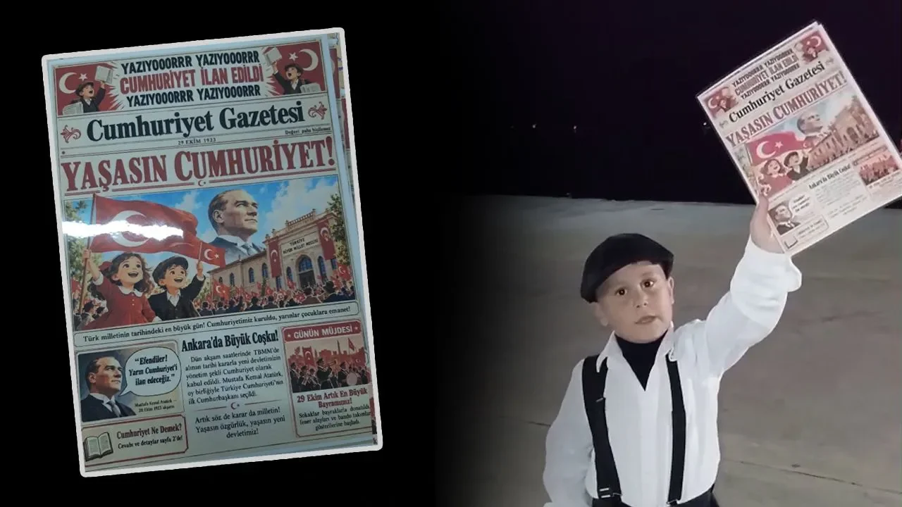 Cumhuriyet coşkusunu yaşadı ve yaşattı!