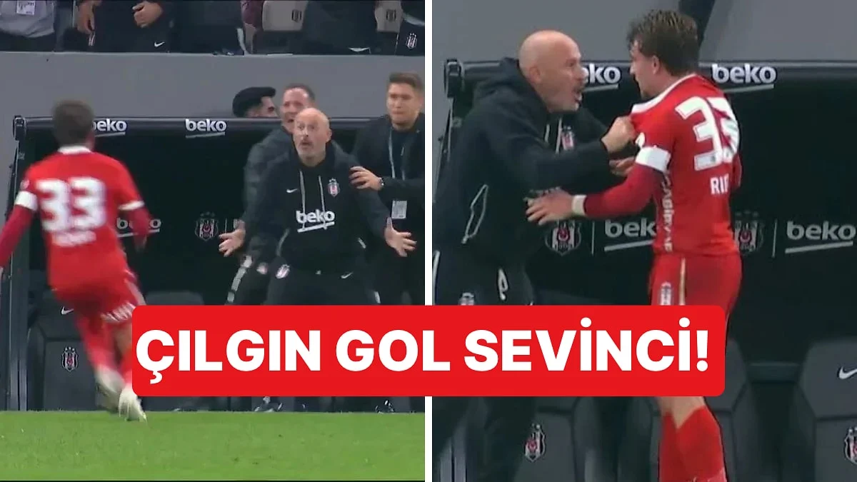 Oh'un Golü Sonrasında Rıdvan Yılmaz ve Vincenzo Italiano'nun Gol Sevinci İzleyenleri Gülümsetti