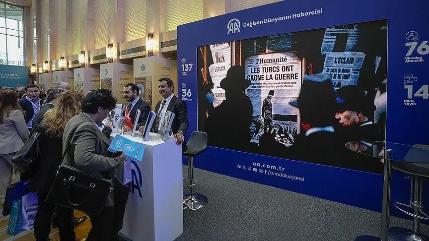 Anadolu Ajansı, "Türk Dünyası Diyalog Forumu"nda stant açtı