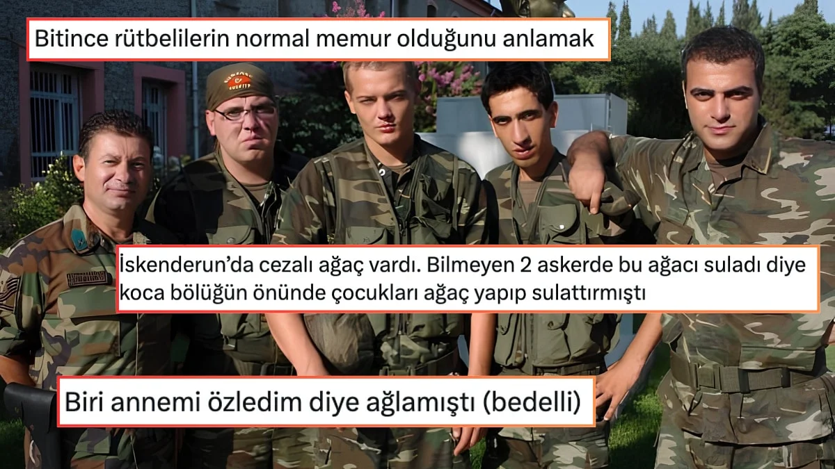 Erkekler Tuvalet Eğitiminden Banyo Defterine İlk Askerlik Şoklarını Anlattı