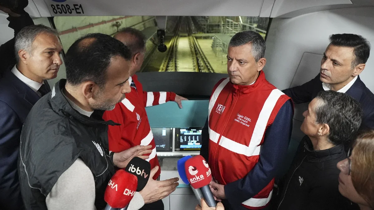 İstanbul'a yeni metro hattı: İlk sürüş yapıldı
