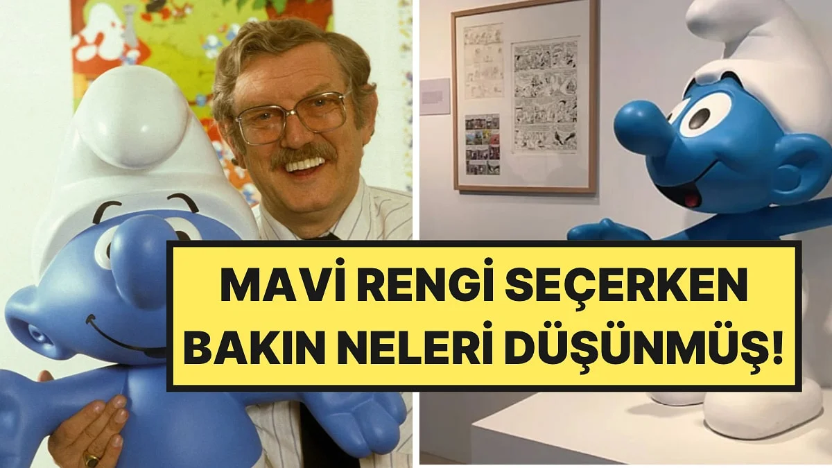 Sarı, Pembe ve Kırmızı Olmaları da Düşünülmüş: Şirinler Neden Mavi?